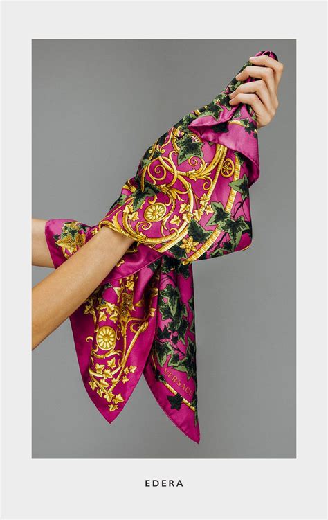 versace collection silk scarf|Versace silk scarf women.